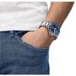 Tissot Men Round Blue T-Sport Watch