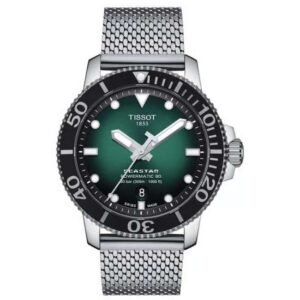 Tissot Men Round Green T-Sport Watch