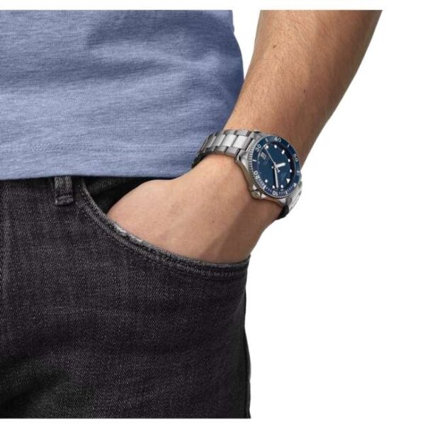 Tissot Seastar 1000 40mm | Blue Dial | Stainless Steel | T1204101104100