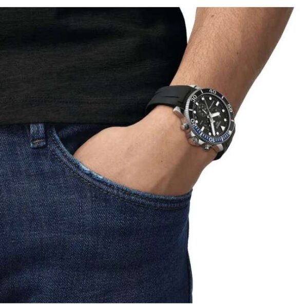 Tissot Seastar 1000 Chronograph - Black & Blue Bezel (T120.417.17.051.02)