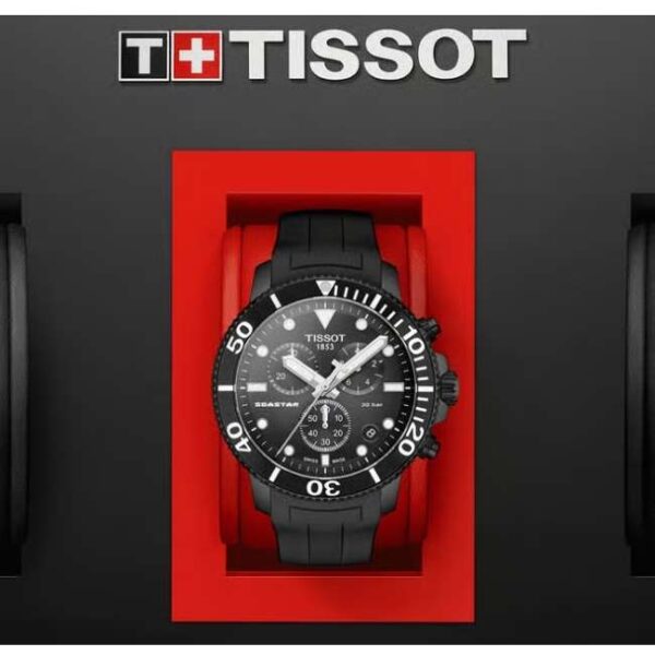 Tissot Seastar 1000 Chronograph All Black - 45.5mm (T120.417.37.051.02)
