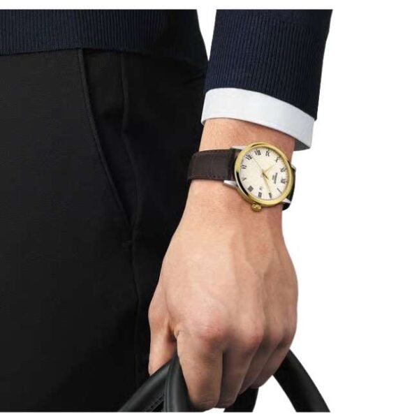 Tissot Men Round Beige T-Classic Watch