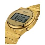 Tissot PRX Digital 35mm Yellow Gold PVD | Retro Quartz | T1372633302000