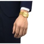 Tissot Men Round Gold T-Classic Watch