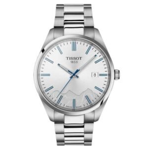 Tissot Men Round Silver T-Classic WatchT1504101103100