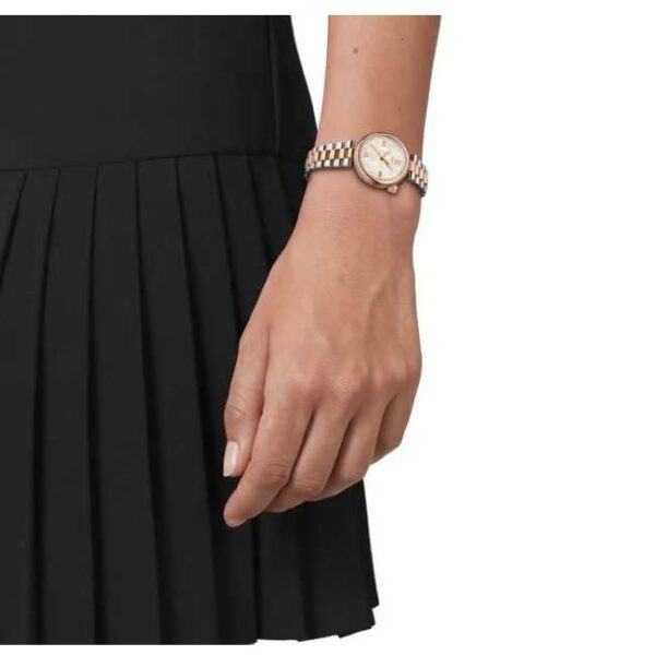 Tissot T-Wave Two-Tone Rose Gold - Mother of Pearl Dial (T152.010.22.118.00)