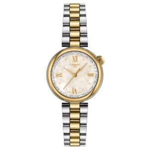 Tissot Women Round White Mother Of Pearl Classic Contemporary WatchT1520102211801