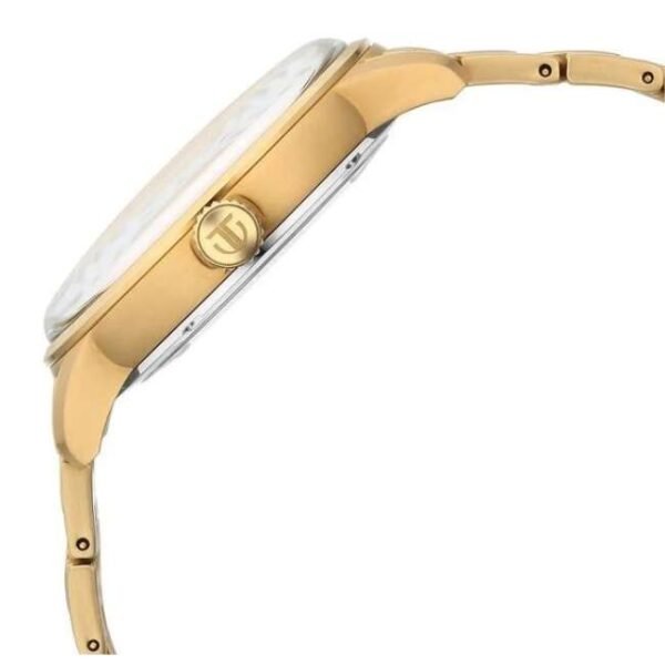 Titan Golden Heart Stainless Steel  Yellow Gold Men Watch 90110Ym01