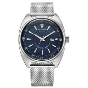 Titan Tonneau Stainless Steel Steel Mesh Men Watch 90211Sm01