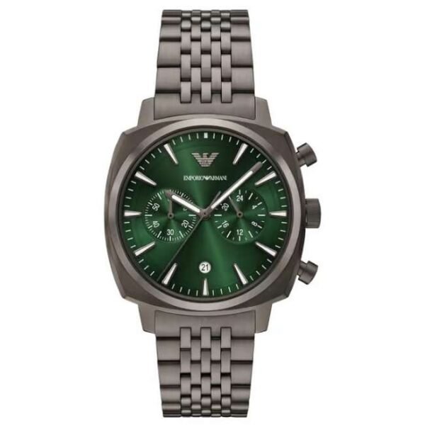 Emporio Armani Carlo Stainless Steel Gunmetal Men Watch AR11689