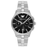 Emporio Armani Dario Stainless Steel Silver Men Watch AR11691
