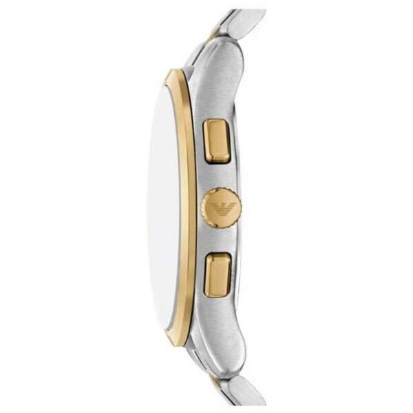 Emporio Armani Dario Stainless Steel Two Tone Men Watch AR11692