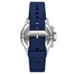 Emporio Armani World Expl Silicon Blue Men Watch AR11696