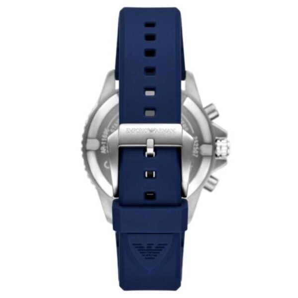 Emporio Armani World Expl Silicon Blue Men Watch AR11696