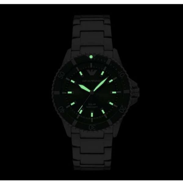 Emporio Armani World Expl Stainless Steel Silver Men Watch AR11698