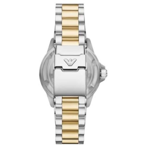 Emporio Armani Sea Explore Stainless Steel Two Tone Men Watch AR60089