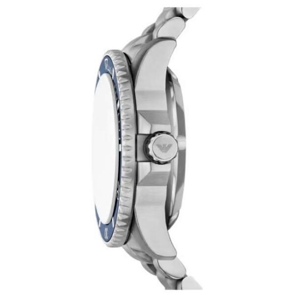 Emporio Armani Sea Explore Stainless Steel Silver Men Watch AR60090