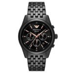 Emporio Armani Antonio Stainless Steel Black Men Watch AR70015