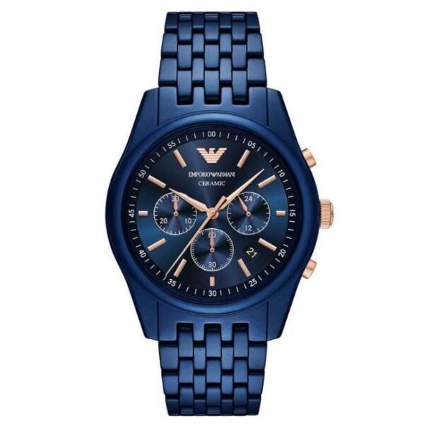 Emporio Armani Antonio Stainless Steel Blue Men Watch AR70016