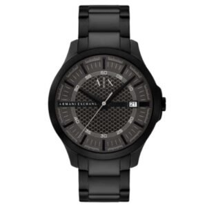 Armani Exchange Hampton Stainless Steel Black Men Watch AX2464
