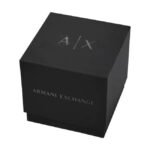Armani Exchange Cayde Leather Grey Men Watch AX2764