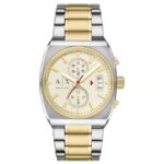 Armani Exchange Oliver Stainless Steel Two Tone Men Watch AX2821