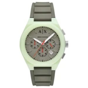 Armani Exchange Rafael Silicone Green Men Watch AX4171
