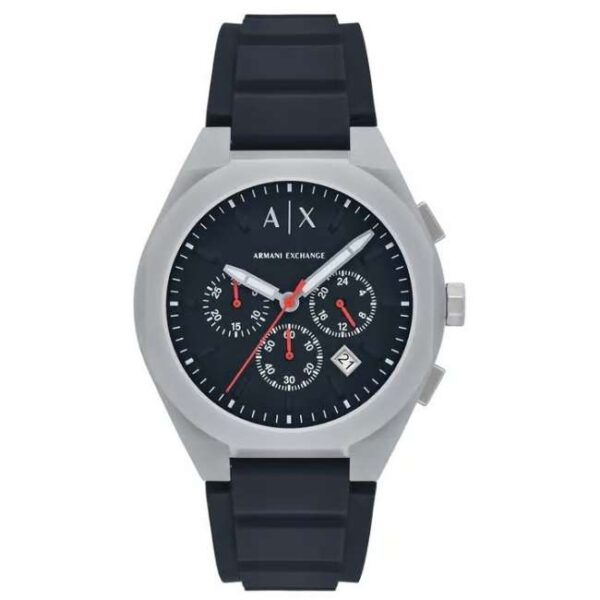 Armani Exchange Rafael Silicone Blue Men Watch AX4172