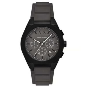 Armani Exchange Rafael Leather Grey Men Watch AX4191