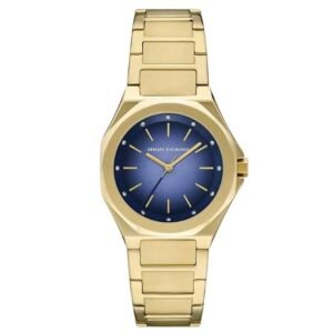Armani Exchange Andrea Stainless Steel Gold Women Watch AX4620