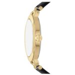 Armani Exchange Jackie Leather Black Women Watch AX5178