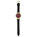 Armani Exchange Jackie Leather Black Women Watch AX5178