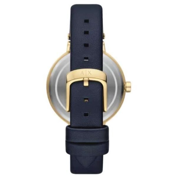 Armani Exchange Jackie Leather Blue Women Watch AX5179