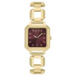Armani Exchange Leila Stainless Steel Gold Women Watch AX5734