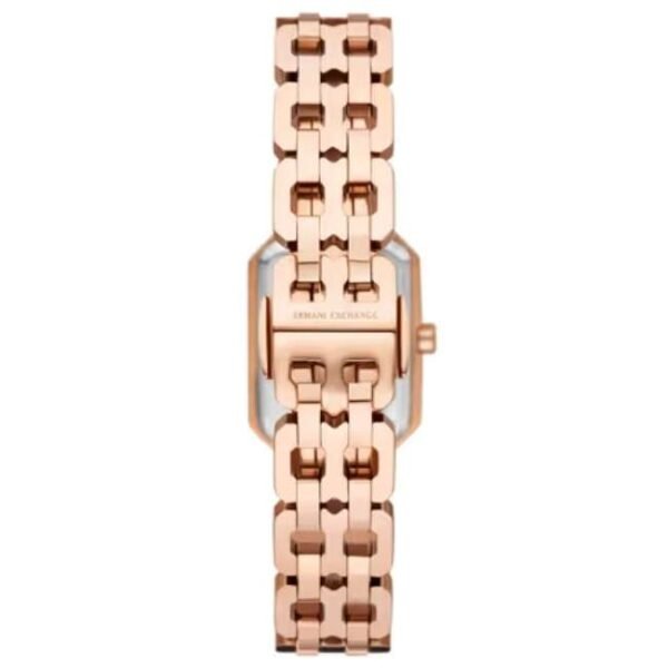 Armani Exchange Faye Stainless Steel Rose Gold Women Watch AX5814