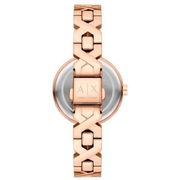 Armani Exchange Ava Stainless Steel Rose Gold Women Watch AX5832