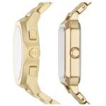 Armani Exchange Rafael Stainless Steel Gold Couple Watch AX7171SET