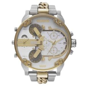 Diesel Mr. Daddy Stainless Steel Two Tone Men Watch DZ7486