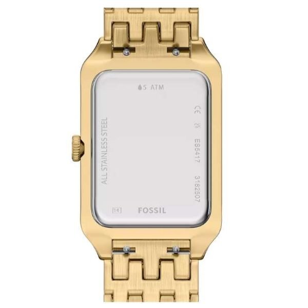 Fossil Raquel Stainless Steel Gold Women Watch ES5417