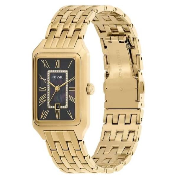 Fossil Raquel Stainless Steel Gold Women Watch ES5417