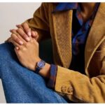 Fossil Gilmore Leather Blue Women Watch ES5424