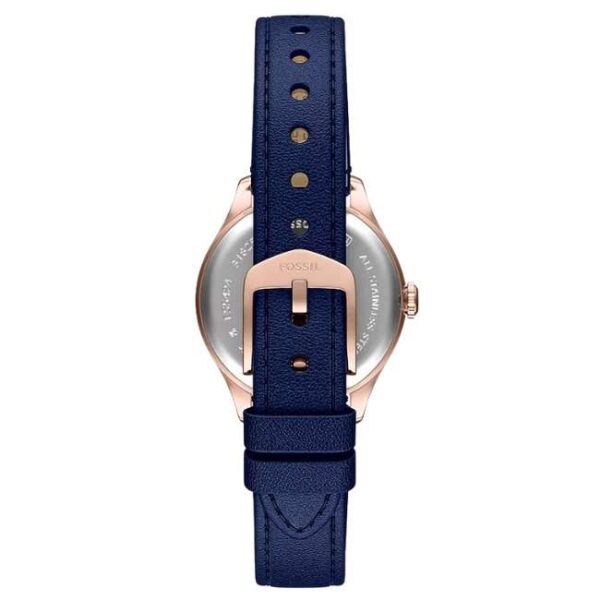 Fossil Gilmore Leather Blue Women Watch ES5424