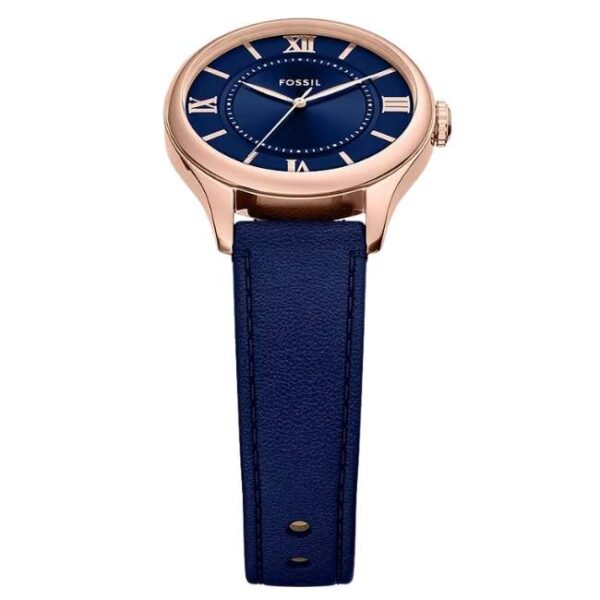 Fossil Gilmore Leather Blue Women Watch ES5424