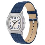 Fossil Harlow Leather Blue Women Watch ES5425