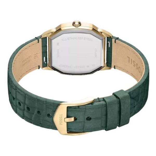 Fossil Harlow Leather Green Women Watch ES5427