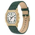 Fossil Harlow Leather Green Women Watch ES5427