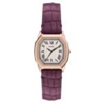 Fossil Harlow Leather Purple Women Watch ES5428