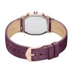 Fossil Harlow Leather Purple Women Watch ES5428