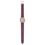 Fossil Harlow Leather Purple Women Watch ES5428