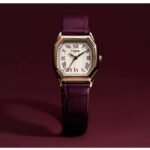 Fossil Harlow Leather Purple Women Watch ES5428